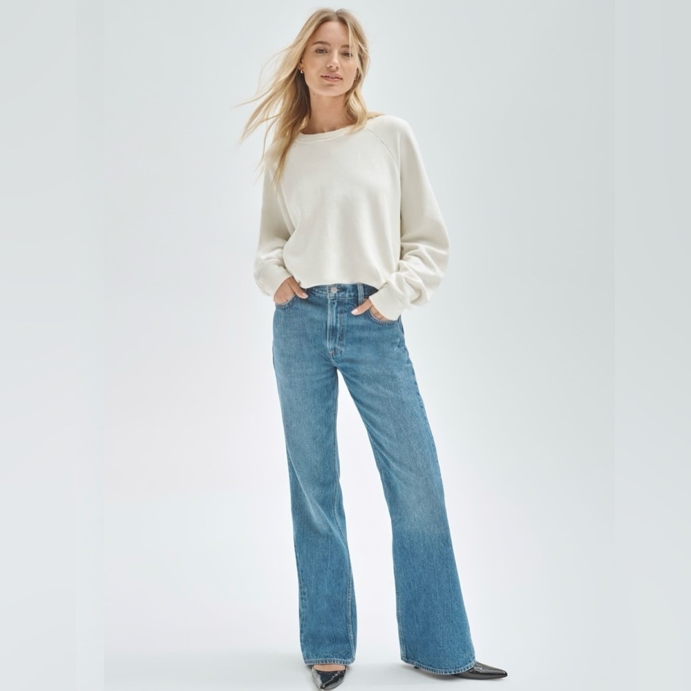 Denim Forum Blue Flare Jeans